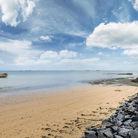 L'Hippocampe - Appt Mezzanine Centre D'Arromanches المظهر الخارجي الصورة