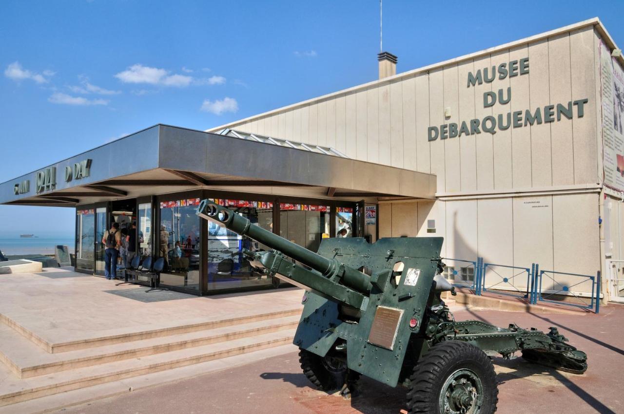 L'Hippocampe - Appt Mezzanine Centre D'Arromanches المظهر الخارجي الصورة